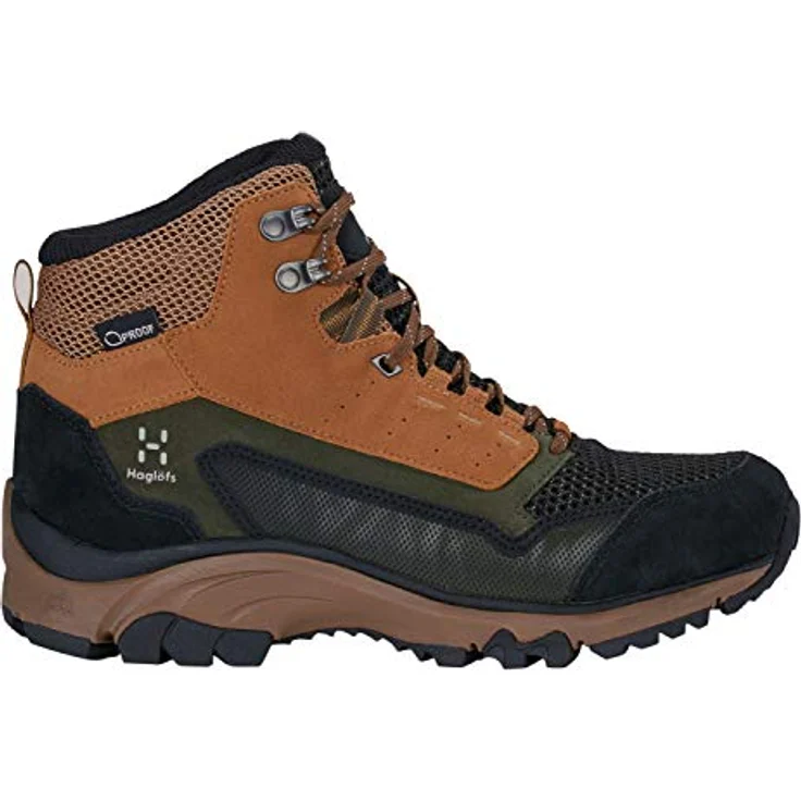 Haglöfs Skuta Proof Eco Mid Shoes, Damen Wanderschuhe, wasserdicht, 37 1/3, Braun – Bild 3