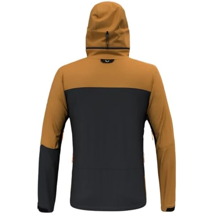 Salewa Sella 3L Powertex Jacket, Herren Skijacke, wasserdicht 20.000 mm, atmungsaktiv 20.000 g/m²/24h, Braun, XL – Bild 2