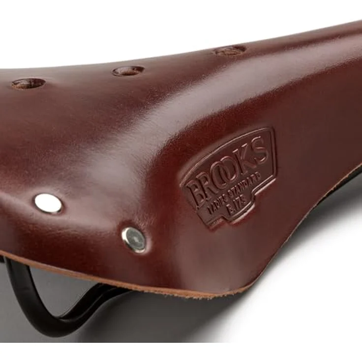 Brooks England, Velosattel für Touren, ungefederte Ausführung mit schwarzem Untergestell – Bild 5