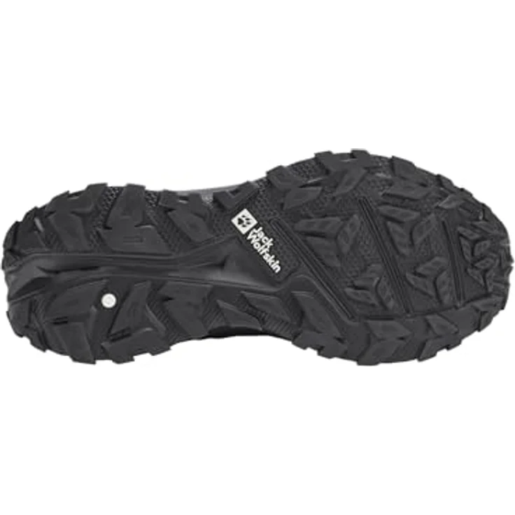 Jack Wolfskin PS Pro Texapore Low W, Damen Wanderschuhe mit optimalem Komfort und Wetterschutz, Schwarz – Bild 6