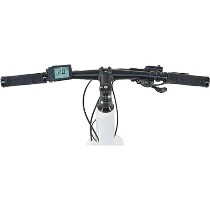 Prophete Urbanicer 2.0 Urban E-Bike 28 Zoll - 360 Wh - Heckmotor - 9-Gang Kettenschaltung - HDY. Scheibenbremse - Kreideton – Bild 3