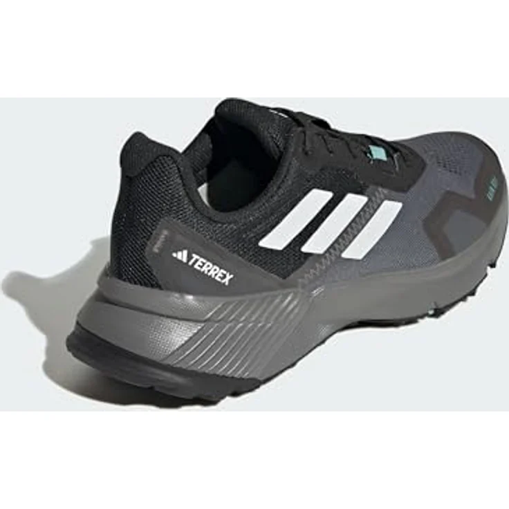 adidas Women's Terrex Soulstride RAIN.RDY, Trailrunning-Schuhe mit wasserdichtem Obermaterial und Traxion-Außensohle, Schwarz, Größe 39 – Bild 6