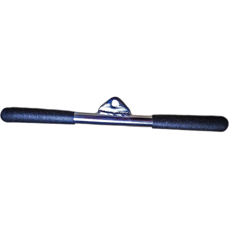 KUBIsport Adapter auf Fitnessgeräte Trizepsstange kurz 46 cm, Zubehör für Kraftstationen