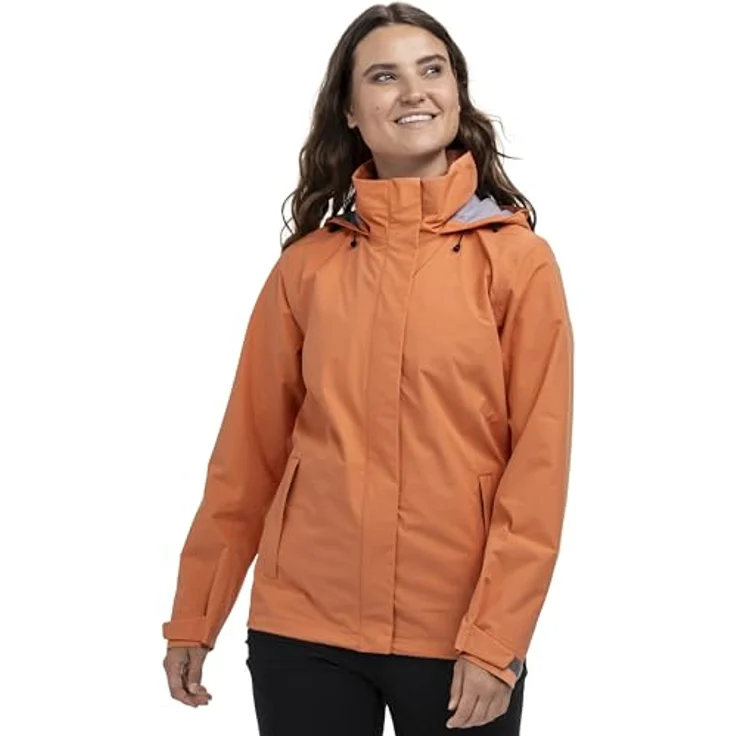 Schöffel Jacket Gmund Women, 2-lagige Skijacke aus wasser- und winddichtem VENTURI-Ripstop-Material, orange, Größe 38, PFC-frei – Bild 2