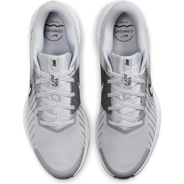 Nike Run Defy Damen Laufschuhe, hohe Dämpfung, grau, Schuhgröße EUR 42.5 | US 9 – Bild 5