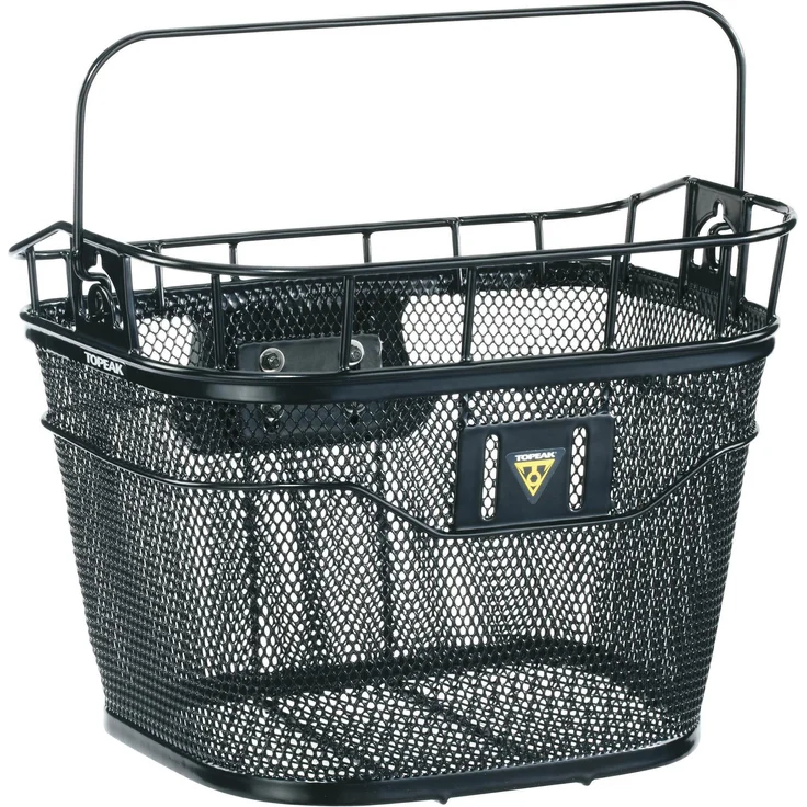 Topeak Velokorb QuickClick, 16 l, stabiler Lenkerkorb für E-Bikes, schwarz