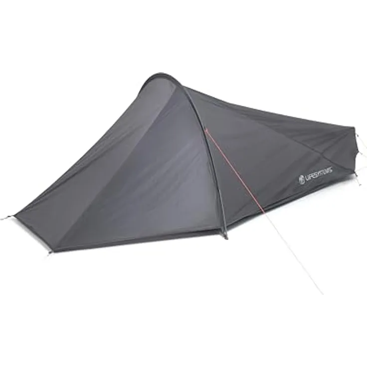 Lifesystems Solo Peak Ultraleichtzelt, 3000 mm HH, Ganzjahreszelt für 1 Person, Schnellaufbau, ideal für Fastpacking und Wildcamping, Gew. 1 kg, Packmaß 32 x 15 x 12 cm