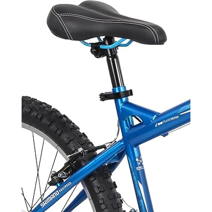 Huffy Extent Junior Mountainbike 24", Kobaltblau, 18-Gang mit Scheibenbremsen – Bild 3