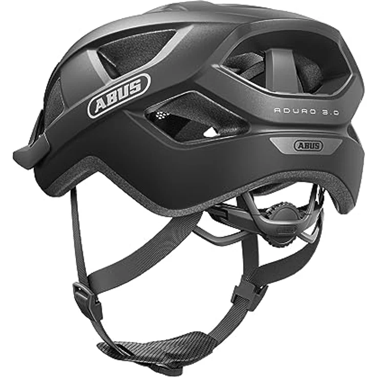 ABUS Fahrradhelm Aduro 3.0 - Dunkelgrau, Größe M - City-Helm für Damen und Herren, sportlich und stilsicher, optimierte Ventilation und LED-Lichtoption – Bild 6
