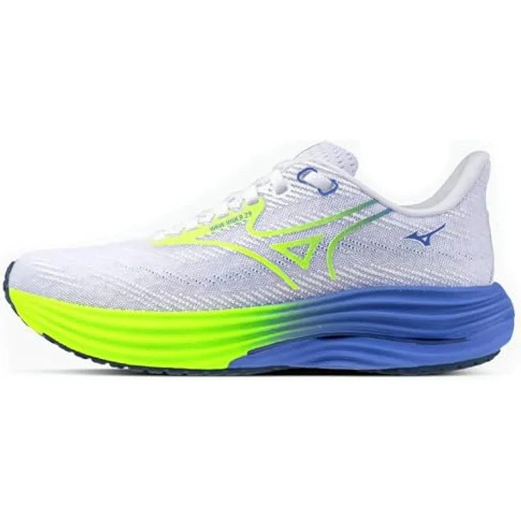 Mizuno WAVE RIDER 29 WOS Damen Laufschuh, Weiß, mit Mizuno ENERZY NXT & WAVE PLATE Technologie, Größe 40 – Bild 1