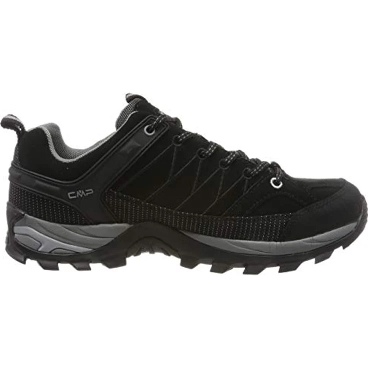 CMP Rigel MID 3Q12947 Herren Trekking Schuhe, waterproof, atmungsaktiv, schwarze Leder-/Textil-Kombination – Bild 6
