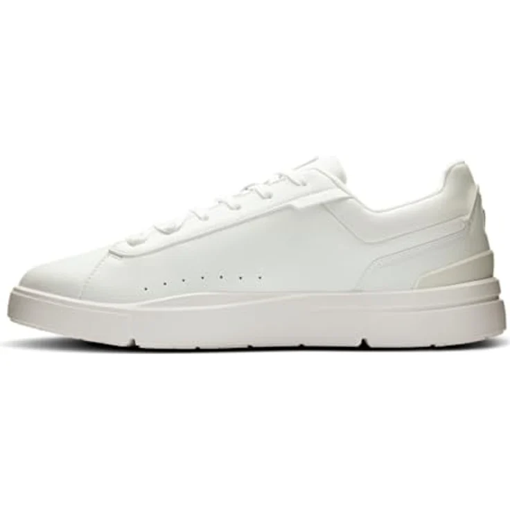 ON The Roger Advantage Sneaker, Laufschuhe aus wetterfestem Kunstleder mit CloudTec®-Technologie, weiss, EU 45 – Bild 4