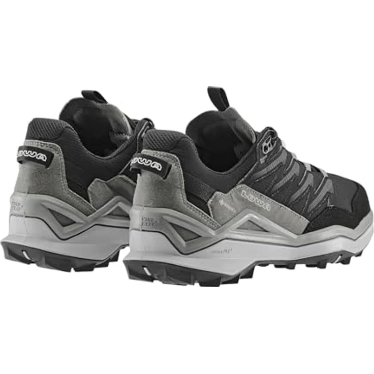 LOWA MADDOX PRO GTX LO, Outdoor-Schuhe für Herren, Wasserdicht, Atmungsaktiv, Schwarz/Grau, Ideal für schnelles Wandern und Trekking – Bild 4