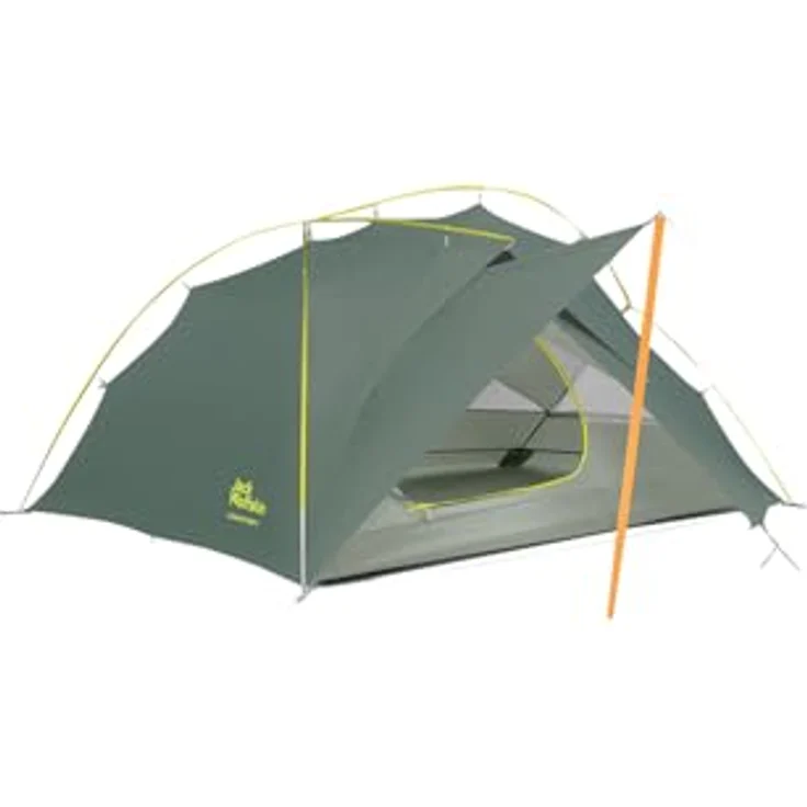 Jack Wolfskin Stratos Lite II, Kuppelzelt für 2 Personen mit 1.98 kg, atmungsaktiv und windstabil, recyceltes Material – Bild 5