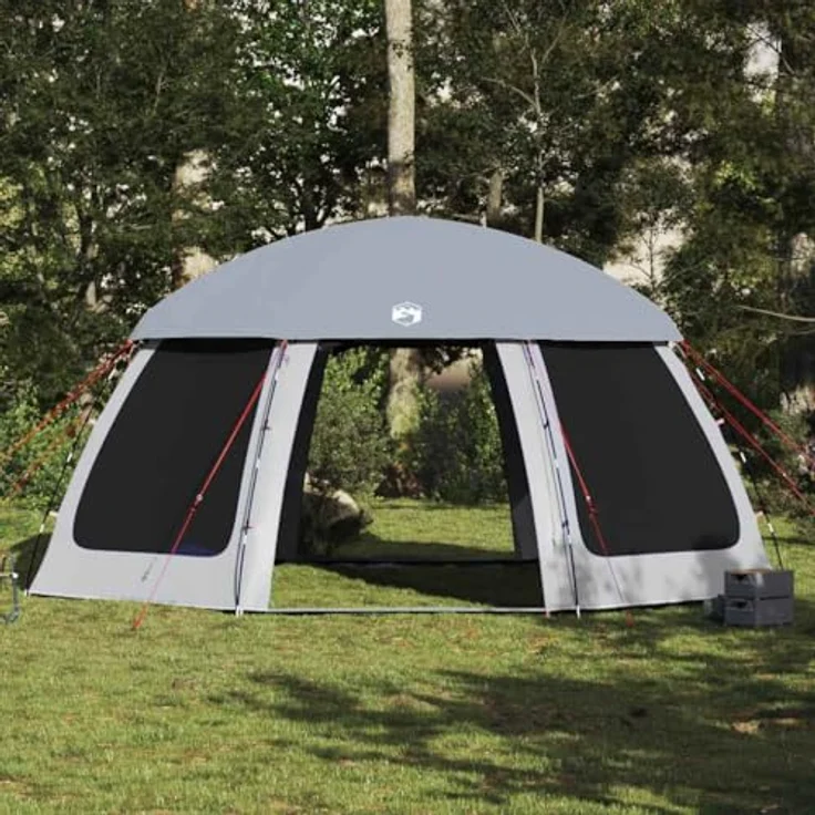 vidaXL Matana Zelt, wasserdichtes Polyester mit PU-Beschichtung, 13.85 kg, multifunktional für Camping und Outdoor-Aktivitäten – Bild 4