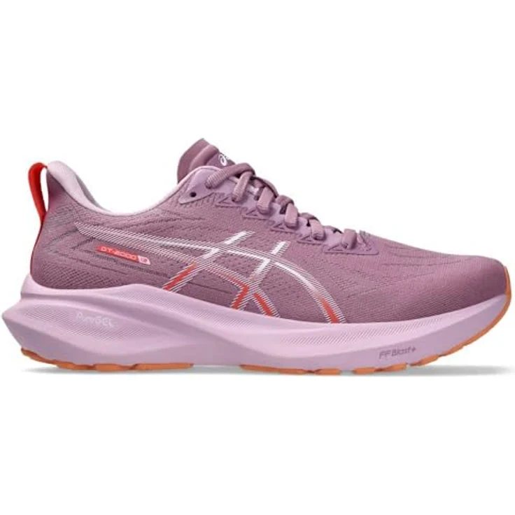 Asics GT-2000 13, Laufschuhe für Überpronation mit FF Blast Plus Foam-Technologie, Dämpfungssystem in Schwarz/Weiß, Größe 40.5 – Bild 1