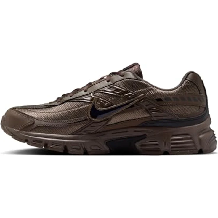 Nike Initiator Herren Laufschuhe, dämpfend und unterstützend, BAROQUE BROWN/IRONSTONE-BLACK, Schnürverschluss – Bild 9