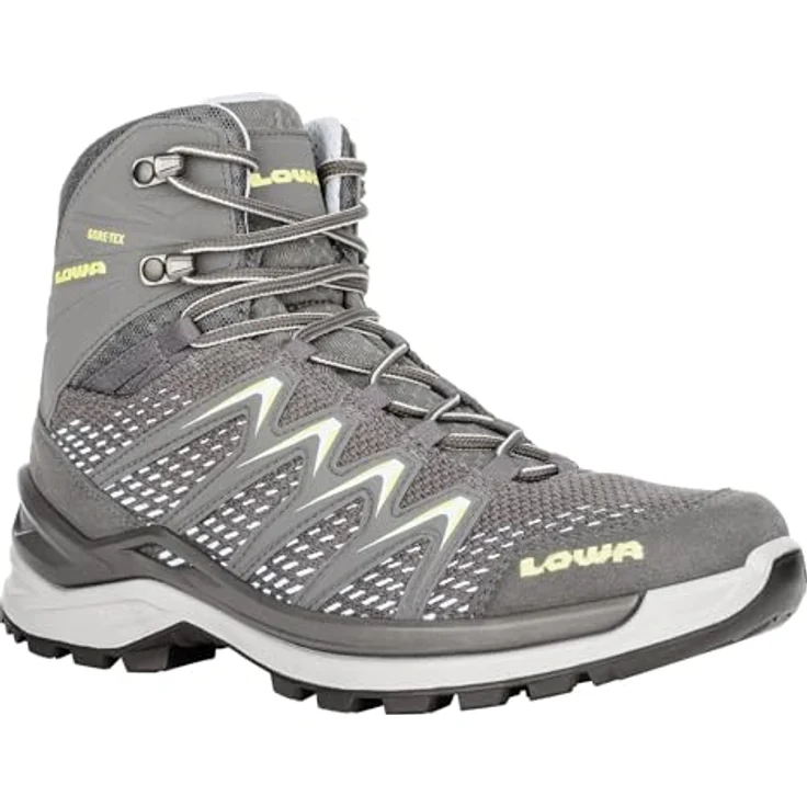 Lowa INNOX PRO Gore-Tex MID Ws, wasserdichter Wanderschuh für Damen mit atmungsaktiver Membran und profilierten Gummi-Sohlen – Bild 4