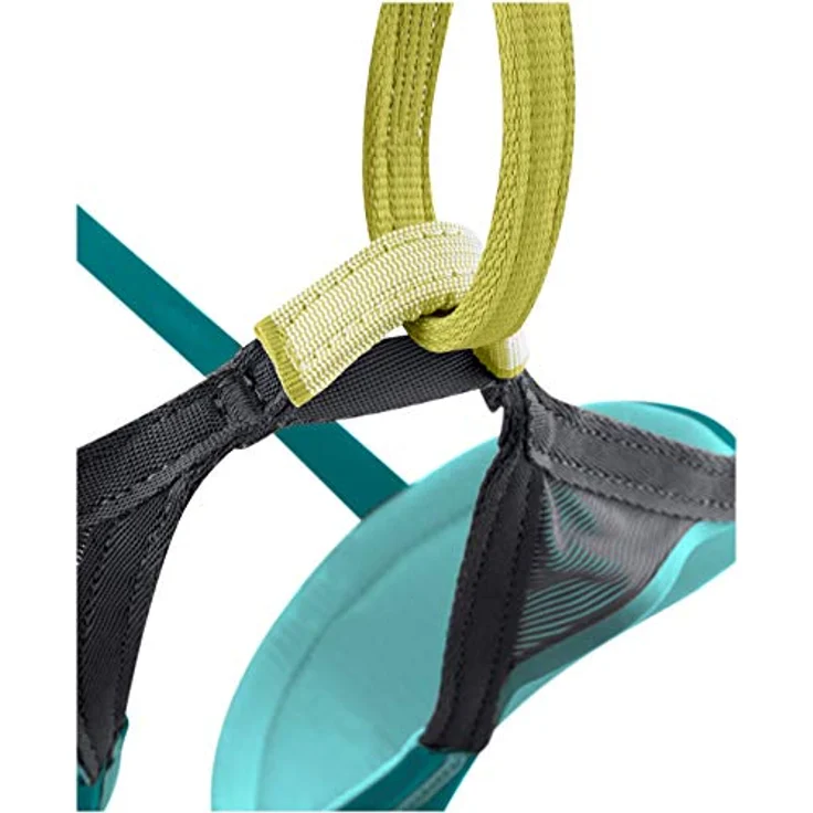 EDELRID Klettergurt Autana, Damen-Performance-Gurt mit 3D Mesh-Polsterung, Farbe Jade, Größe L, inkl. 5 Materialschlaufen und Dyneema Abriebschutz – Bild 5