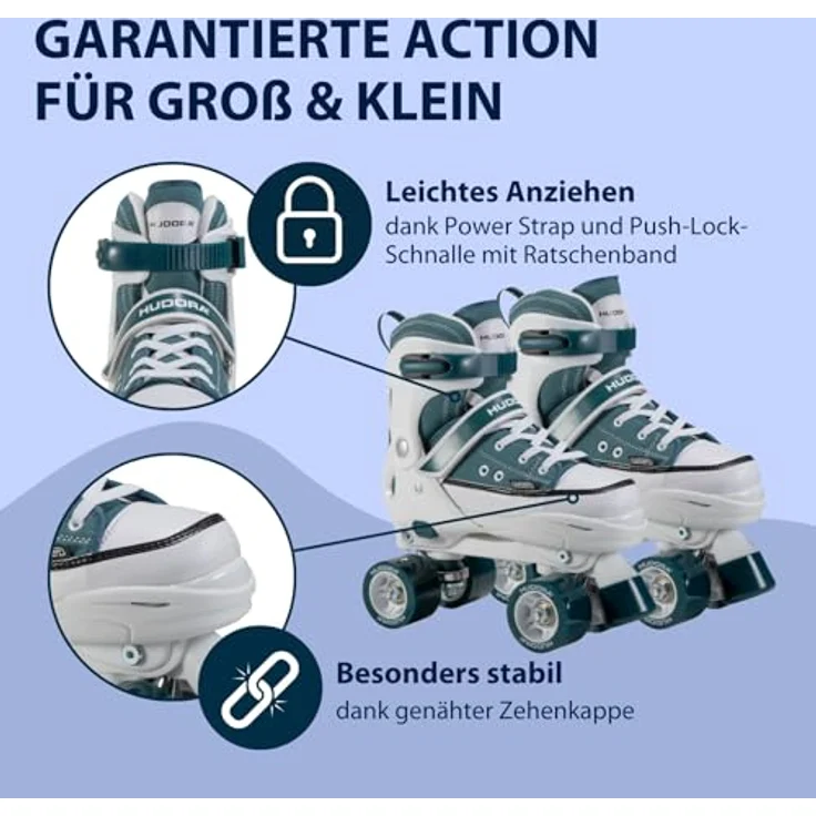 Hudora, Rollschuhe, (34, 35) – Bild 6
