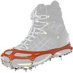 Snowline Chainsen Pro Grödel, Steigeisen für Schnee und Eis, geeignet für Schuhgrößen 32-36, leicht und robust