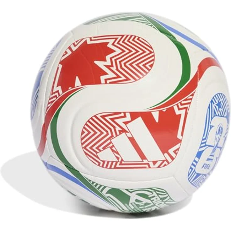 Adidas World Cup 26 Trionda Club Ball, Unisex-Erwachsene, Weiß, Größe 38 EU – Bild 2