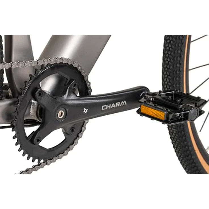 Adore E-Citybike 28" Alu Urban Bike UBR-770 mit Heckmotor 30NM / 10Ah, Stahlgrau matt – Bild 2