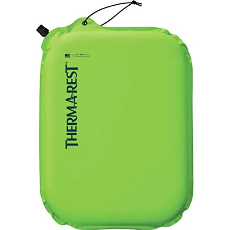 Therm-a-Rest Lite Seat Ultraleichtes aufblasbares Sitzkissen, Grün, 33 x 40 cm, kompaktes und selbstaufblasendes Campingkissen