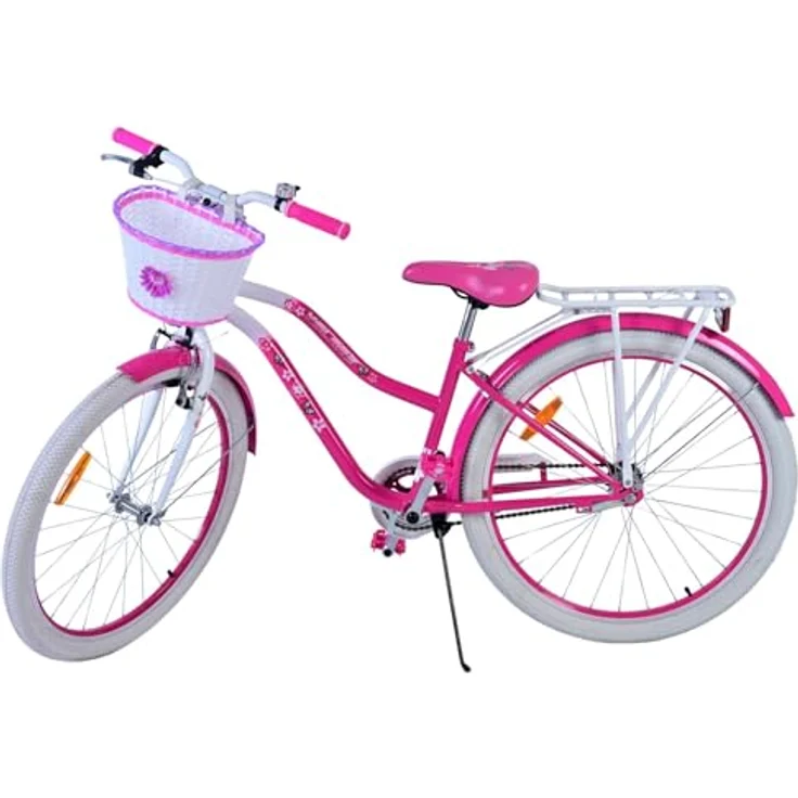 Volare Kinderfahrrad Lovely 26 Zoll in Pink, mit Handbremse und Rücktrittbremse – Bild 7