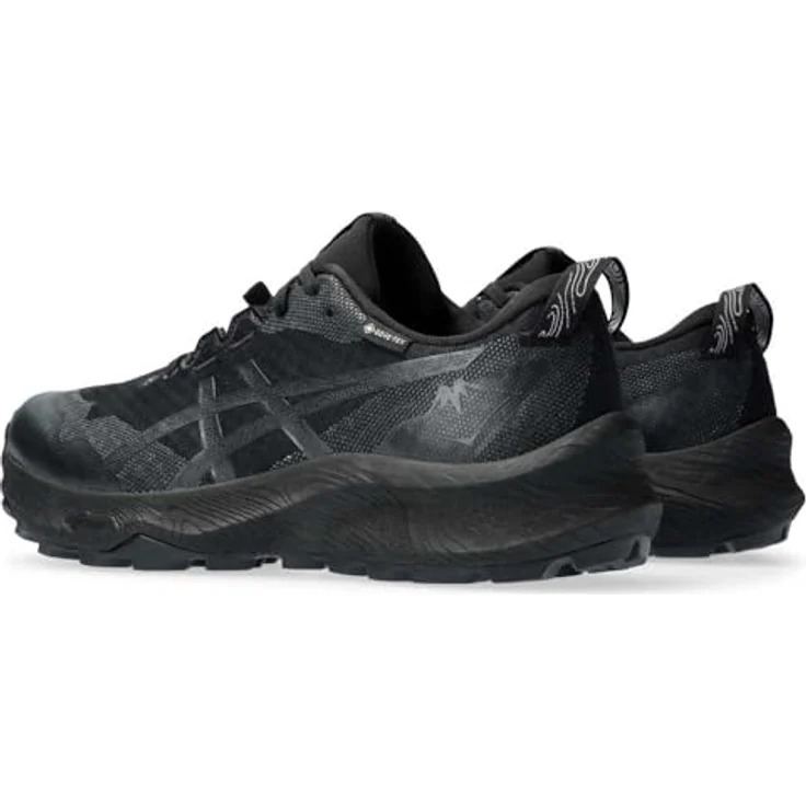 ASICS Performance Gel Trabuco 12 GTX, Damen Wanderschuhe mit GORE-TEX Membran und ASICSGRIP Technologie, Schwarz – Bild 6