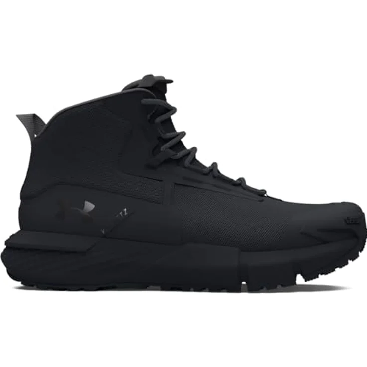 Under Armour Charged Valsetz Mid, Herren Wanderschuhe mit atmungsaktivem Synthetik-Obermaterial, Schwarz – Bild 7