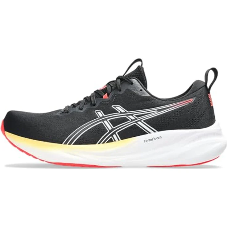 ASICS Gel Pulse 16, Laufschuhe mit FLYTEFOAM™ Dämpfung und GEL™ Technologie, Schwarz/Weiß, Herren, Größe 44 – Bild 3