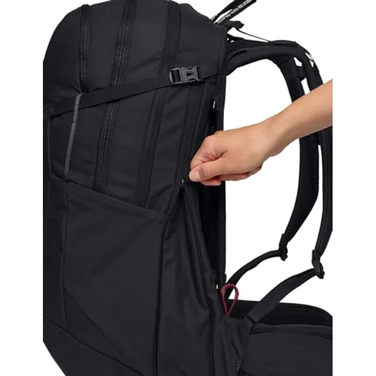 VAUDE Women's Wizard 22+4, multifunktionaler Wanderrucksack mit 22+4 Litern Volumen, frauenspezifischen ErgoShape-Schultergurten und erweiterbarem Design – Bild 4