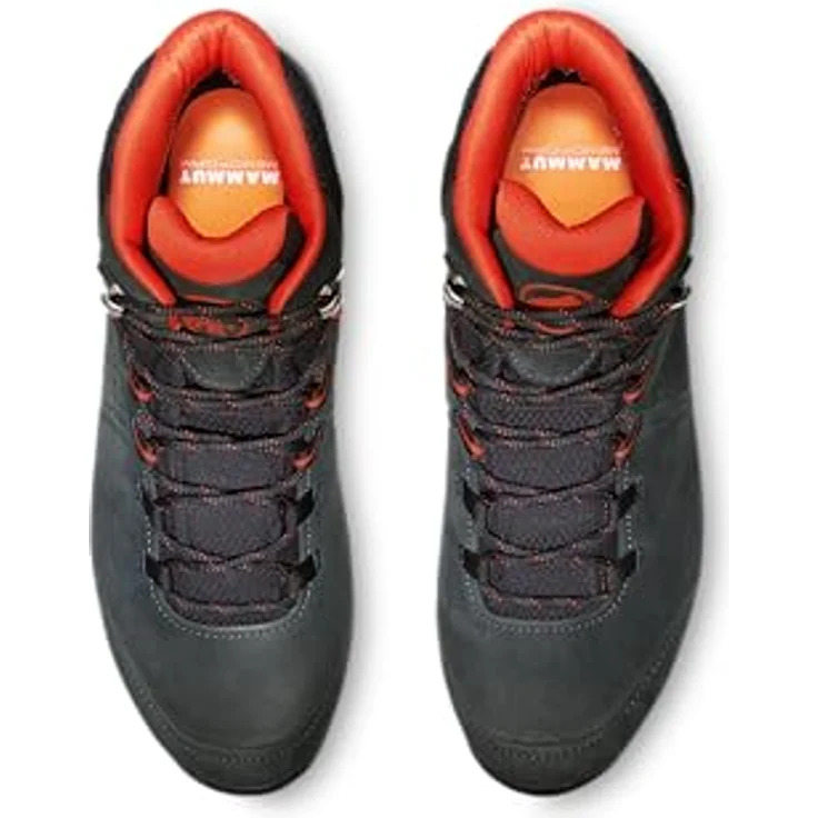 Mammut Mercury IV GTX, Herren Wanderschuhe aus Nubukleder mit wasserdichter Gore-Tex Membran, Schwarz, Größe 45 1/3 – Bild 4