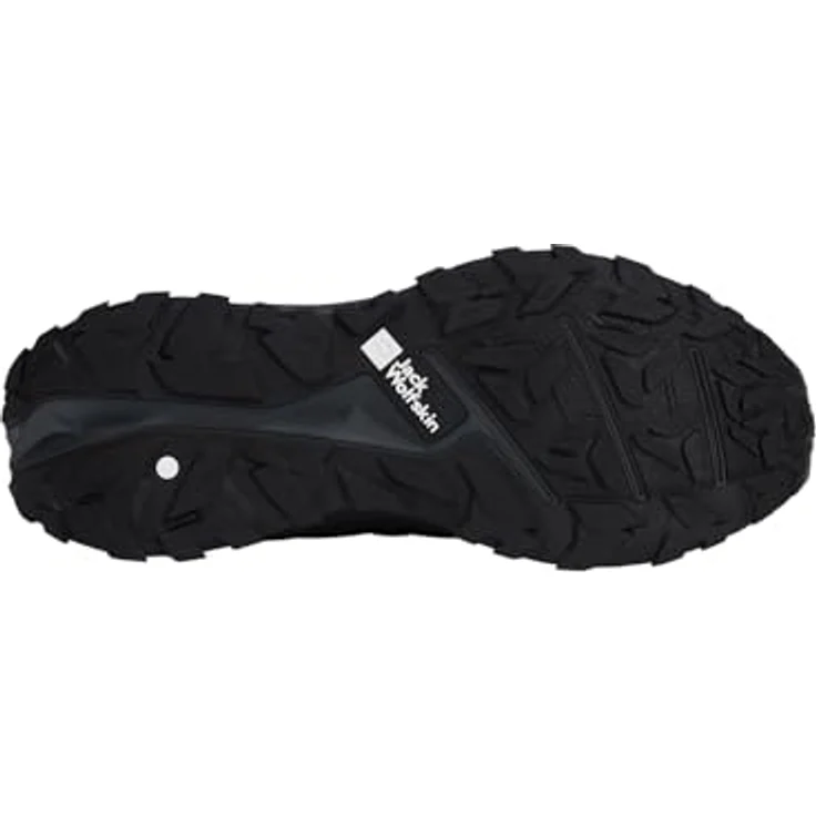 Jack Wolfskin PS Trail Low M Wanderschuh, Stabilitätsschuhe mit EVA-Zwischensohle und profilierten Gummi-Sohlen, Schwarz, Gr. 48.5 – Bild 6