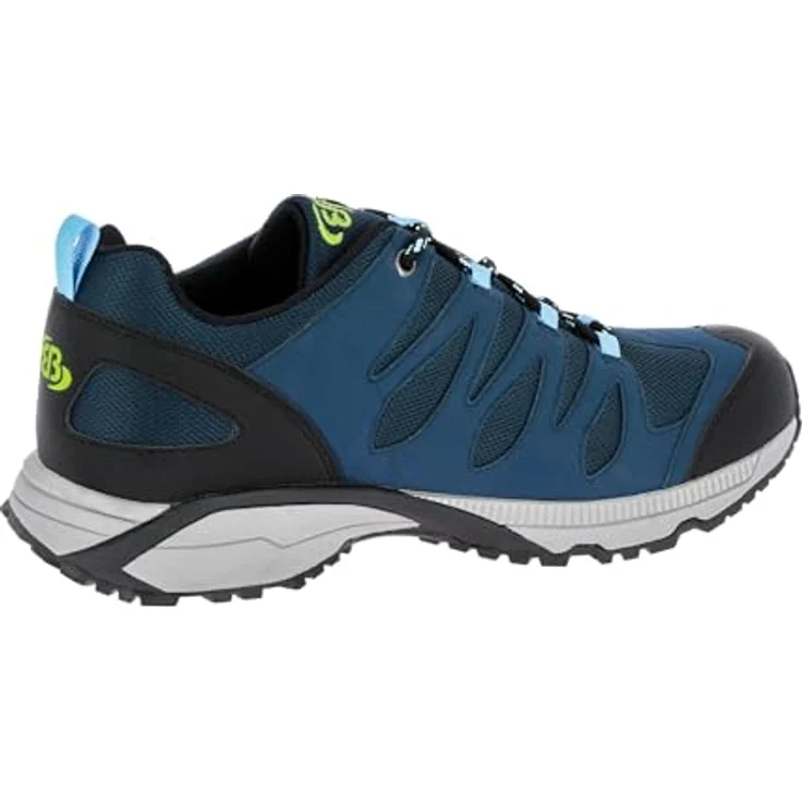 Brütting Herren Wanderschuhe, robuste Outdoorschuhe aus Synthetik mit Schnürverschluss, Größe 38, Blau – Bild 5