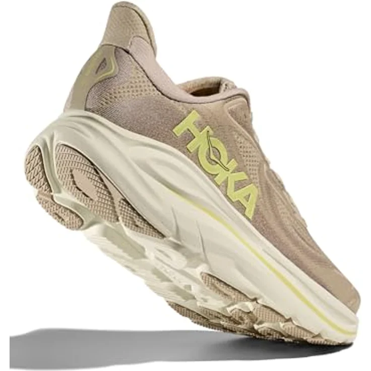 Hoka Clifton 10, Neutrale Laufschuhe für Herren mit atmungsaktivem Mesh-Obermaterial und stabilisierender Fersenkappe, grau – Bild 7