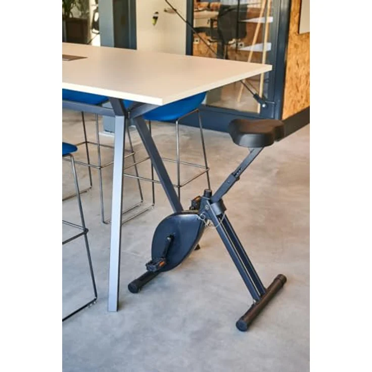 Deskbike Premium Tischfahrrad Schwarz 107cm - Max. Einstellbare Höhe - Heimtrainer für Büro und Zuhause – Bild 4