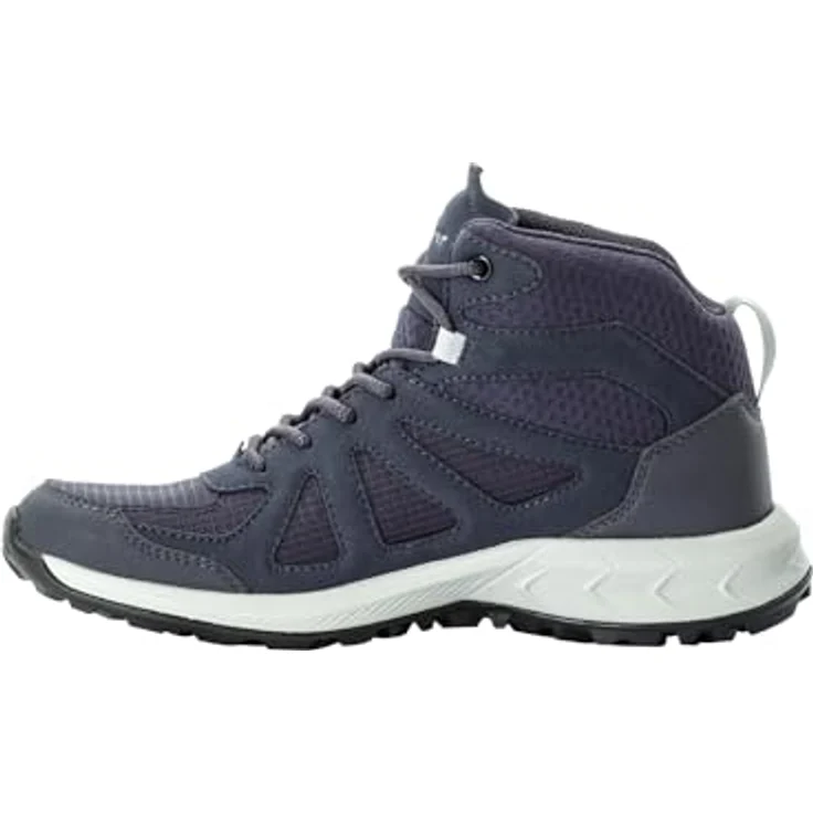 Jack Wolfskin Woodland 2 Texapore Mid W, Damen Wanderschuhe mit Reflex Foam-Mittelsohle, blau – Bild 3