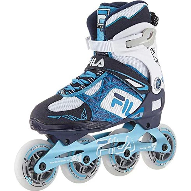 Fila Inline Skate Legacy Pro 84, Damen Inlineskates mit hoher Knöchelunterstützung, Fila Air Flow-System, Aluminium-Platte, ABEC 7 Lager, 84 mm Räder mit 83A Härte – Bild 3