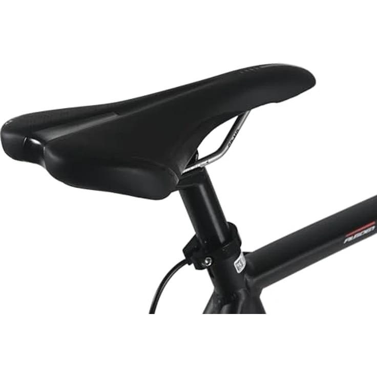 WYLD Rennrad Whirlwind 50, 28 Zoll, 14 Gänge, Aluminium-Rahmen, Schwarz-Rot, 58 cm – Bild 5