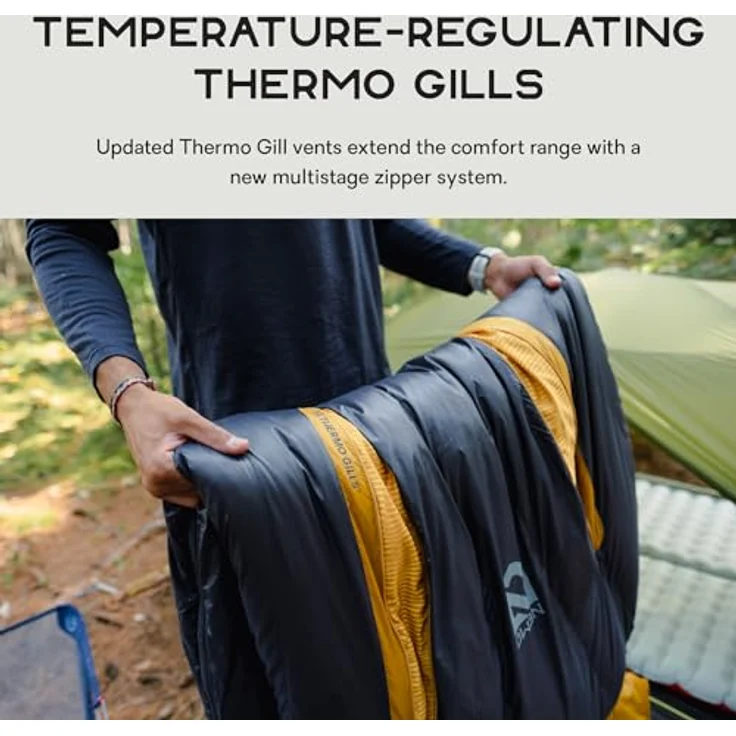 Nemo Equipment Disco 15, Daunenschlafsack mit RDS-zertifizierter Füllung, wasserabweisend, kompaktes Design für Outdoor-Aktivitäten – Bild 4