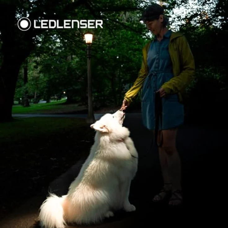 Ledlenser HF4R Core, wiederaufladbare Stirnlampe mit 500 lm, drei Helligkeitsstufen und rotem Frontlicht, schwarz – Bild 8