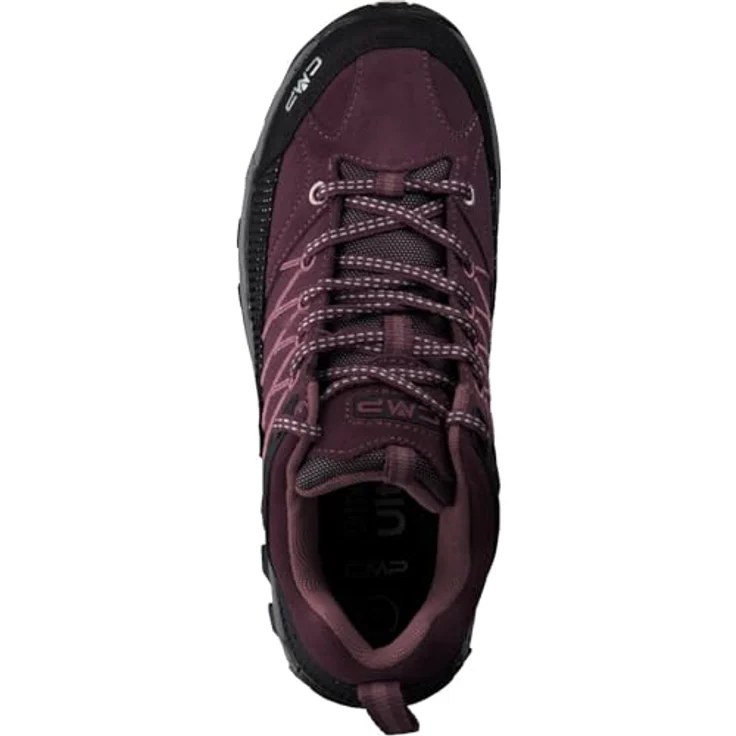 CMP Campagnolo Damen Wanderschuhe, Trekkinghalbschuhe mit Waterproof-Technologie, Größe 38, Rot – Bild 7