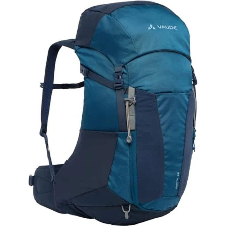 VAUDE Brenta 30, Wanderrucksack 30L mit ergonomischem Tragesystem, atmungsaktiver Rückwand und Trinksystem-Fach – ideal für lange Wanderungen, nachhaltig und wasserabweisend – Bild 1