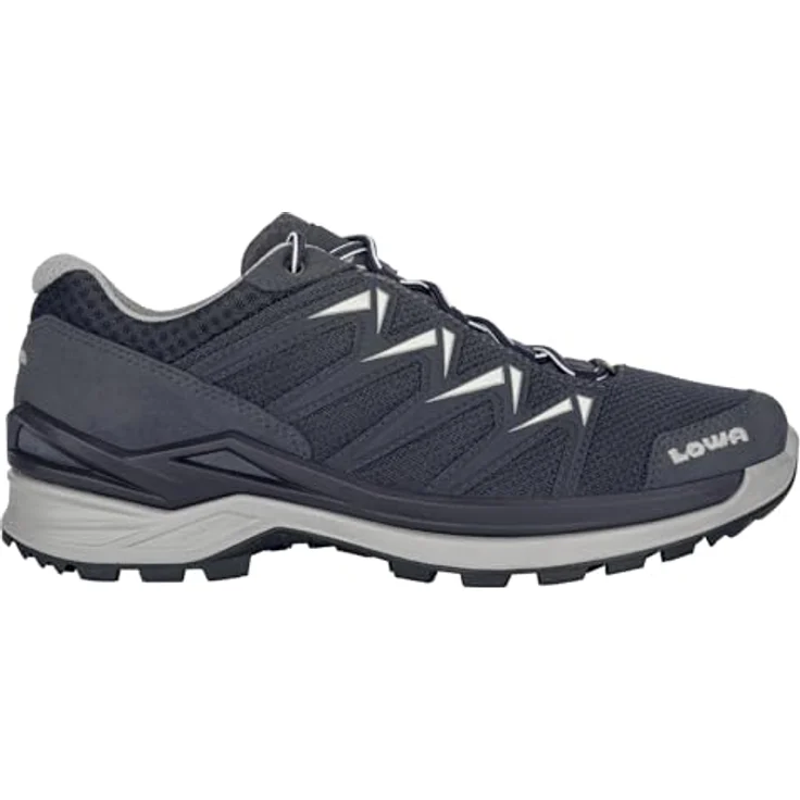 LOWA Innox Pro GTX Low, Multifunktions-Wanderschuhe für Herren, atmungsaktiv und wasserdicht, Stahlblau, Größe 43.5 – Bild 2