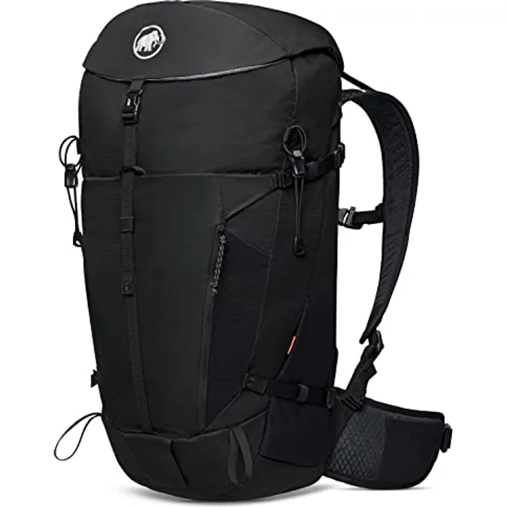 Mammut Lithium 30 | Outdoor Wanderrucksack zum Trekking, Trinksystem-Kompatibel, Wasserabweisend, Atmungsaktiv | 30l, Black (Schwarz)
