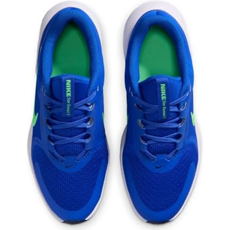 Nike Star Runner 5 (Gs), Allround-Laufschuhe für Kinder, Racer Blue/Illusion Green, Größe 36 – Bild 3