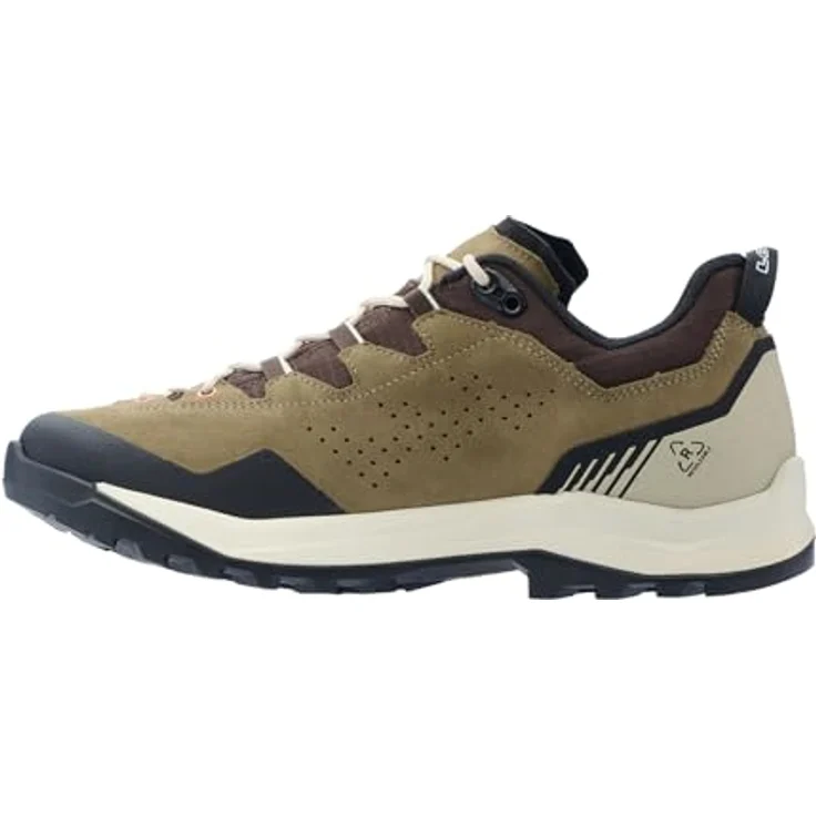 Lowa Explorer GTX Lo, wasserdichte Herren Wanderschuhe mit Gore-Tex Membran und Vibramsohle, Humus/Braun, EU 41 – Bild 2