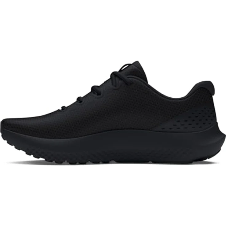 Under Armour UA Charged Surge 4, Herren Laufschuhe mit hoher Dämpfung, schwarz, Größe 47 – Bild 2